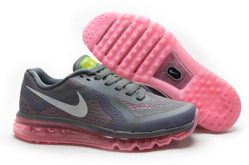 Womens Nike Air Max 2014 Pink Grey White Inexpensive
